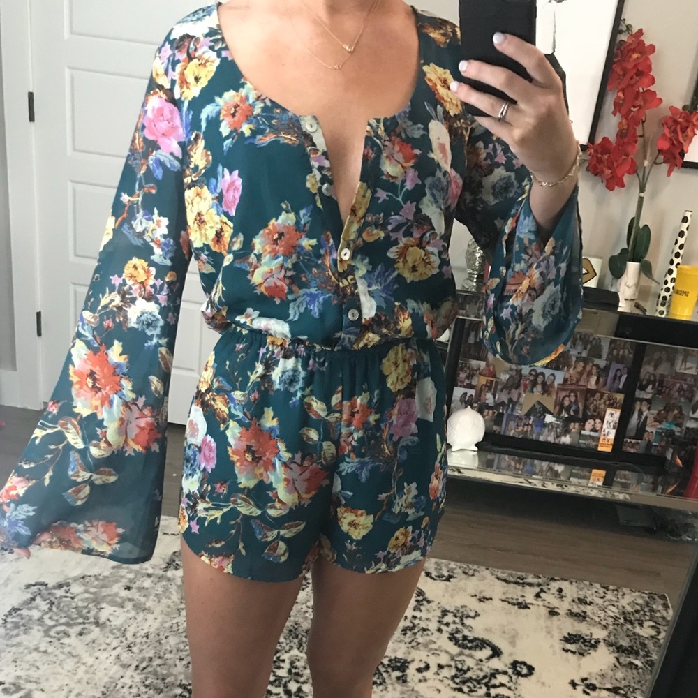 floral romper